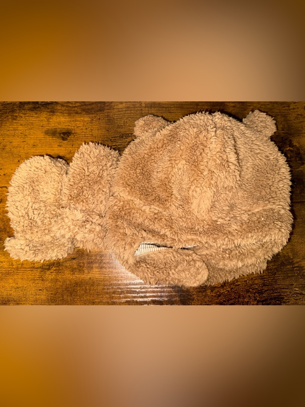 Carter’s 0-9M Baby Hat and Mittens